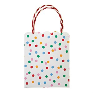 Meri Meri - Spotty Party Bags - Renkli Puantiye Parti Çantası