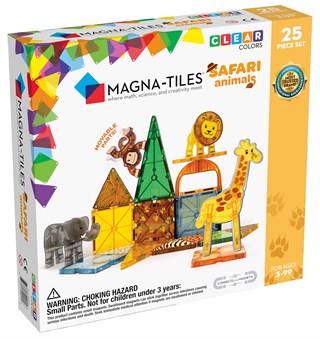 Magna-Tiles Safari Seti 25 Parça Açık Uçlu Oyuncaklar