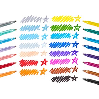 Ooly - Rainbow Sparkle Simli Keçeli Kalem - 15'li BOYA KALEMLERİ