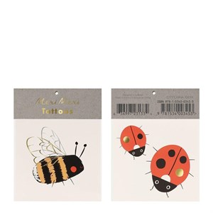 Arı ve Uğur Böceği Tattoos Geçici Dövmeler / Tattoos