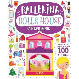 Ballerina Doll's House Sticker Book Gizden Gelenler