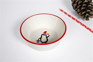 Happy Penguin Porselen Kase Gizden Gelenler