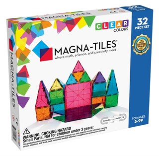 Magna-Tiles Clear Color 32 Parça Mıknatıslı Oyunlar