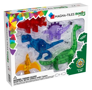 Magna-Tiles - Dinozorlar 5 parça STEM - Eğitici Setler